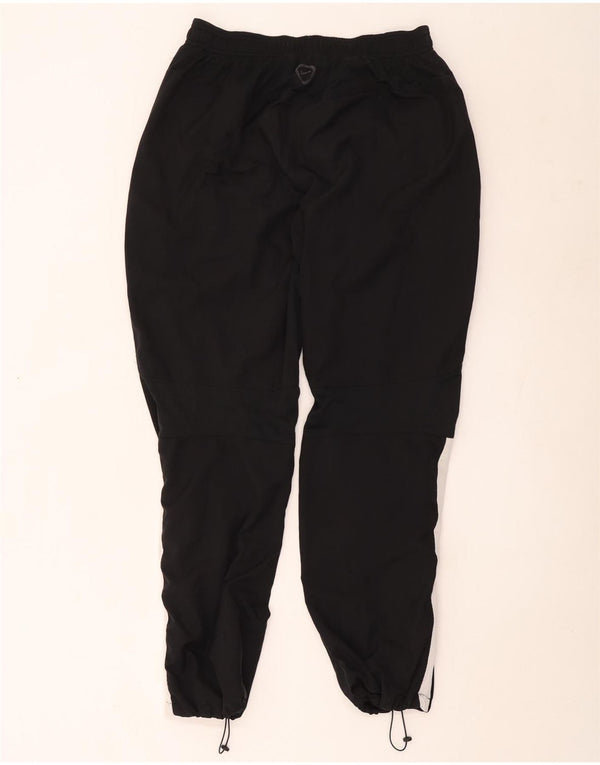 Nike Mens Dri Fit Tracksuit Trousers Joggers Large Black Colourblock