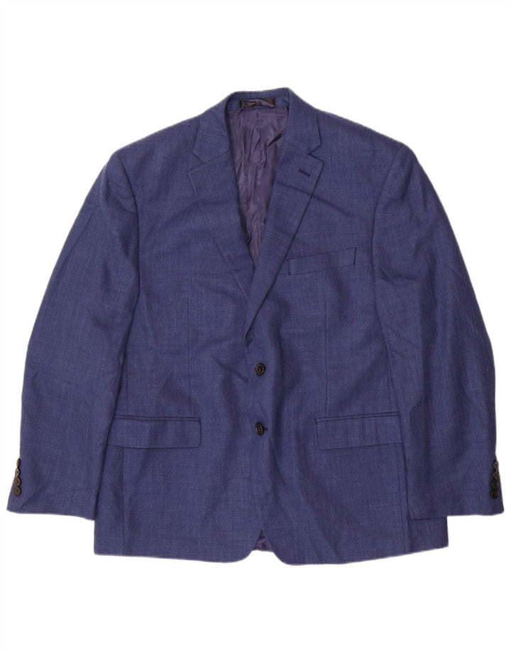 Мужской пиджак на двух пуговицах Ralph Lauren UK 42 XL, синий полиэстер