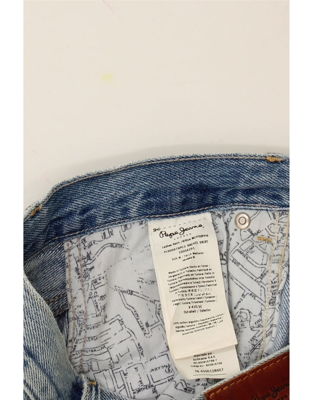 PEPE JEANS Womens Denim Skirt Medium W28  Blue Cotton Vintage PEPE Jeans and Second-Hand PEPE Jeans from Messina Hembry 