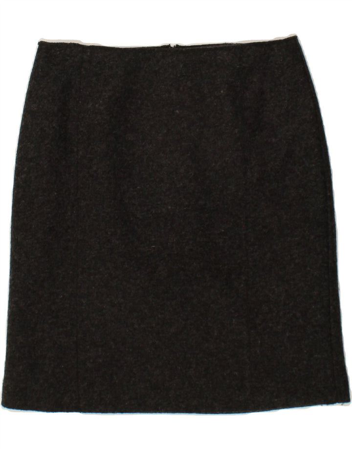 PART TWO Womens Straight Skirt UK 16  Large W33 Black Wool Vintage Part Two and Second-Hand Part Two from Messina Hembry 