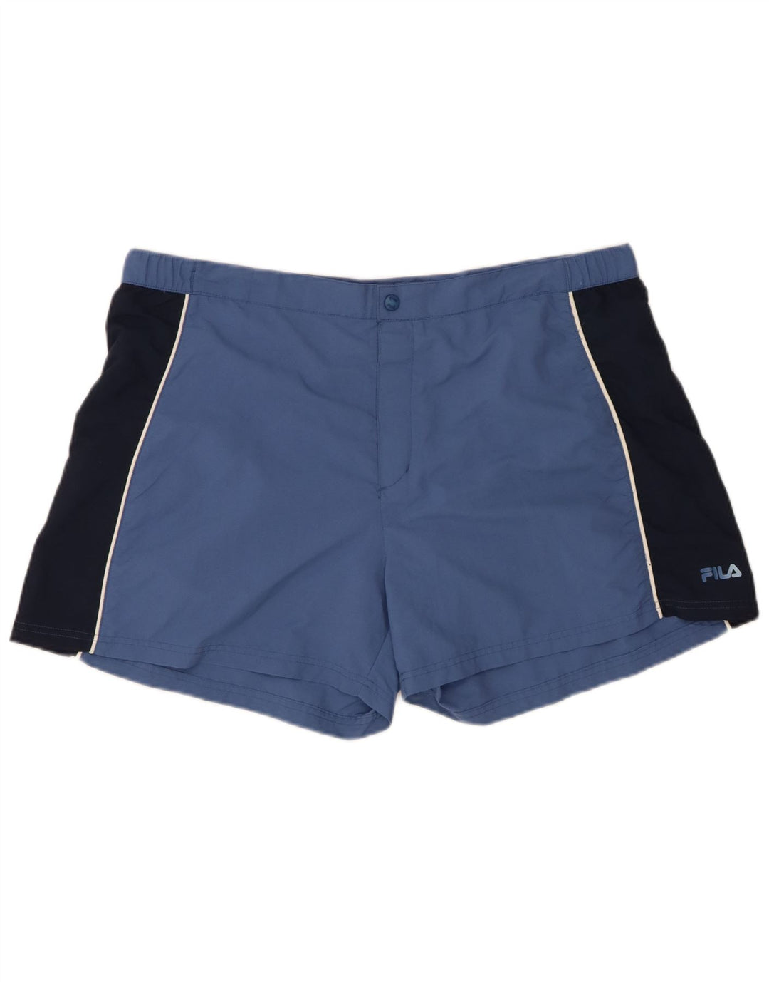 FILA Mens Swimming Shorts 2XL  Blue Colourblock