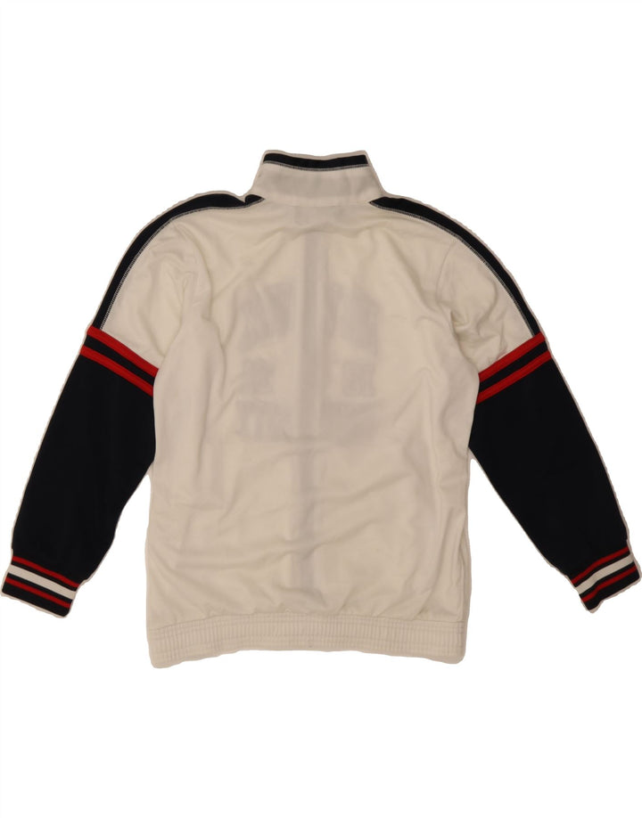 CHAMPION Boys Tracksuit Top Jacket 9-10 Years Medium White Vintage Champion and Second-Hand Champion from Messina Hembry 