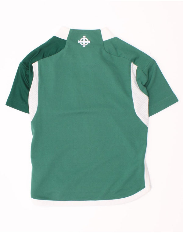Maglietta Adidas da ragazzo per le scuole dell'Irlanda del Nord, 3-4 anni, verde