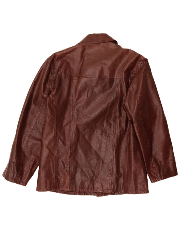 Spectra Veste en cuir pour homme UK 42 XL Marron