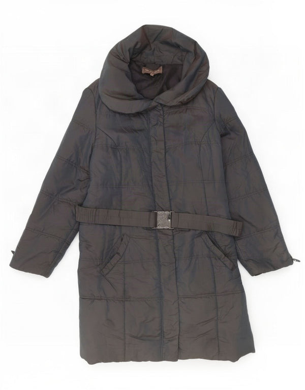Marks & Spencer Womens Portfolio Padded Coat UK 22 3XL Navy Blue Polyamide