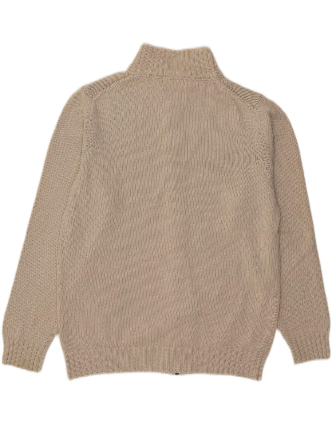 Męski sweter Zara, duży, w kolorze złamanej bieli