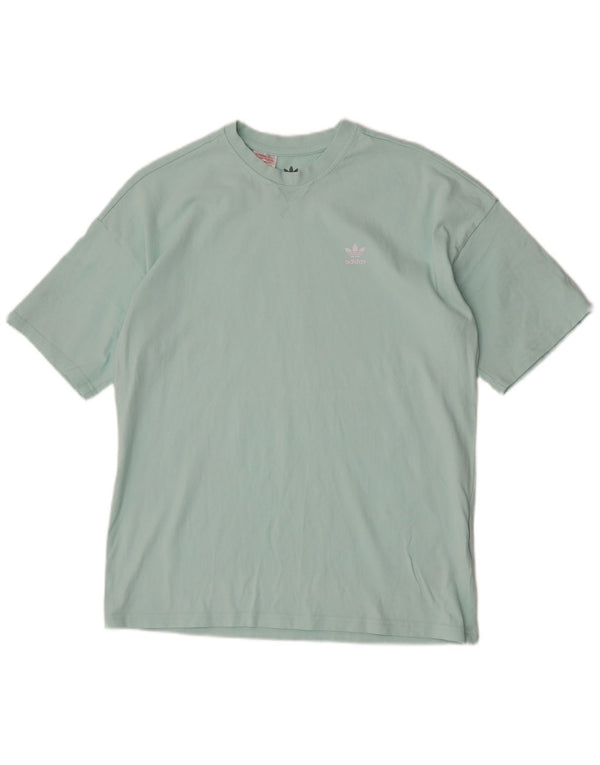 Adidas drenge T-shirt top 13-14 år grøn bomuld