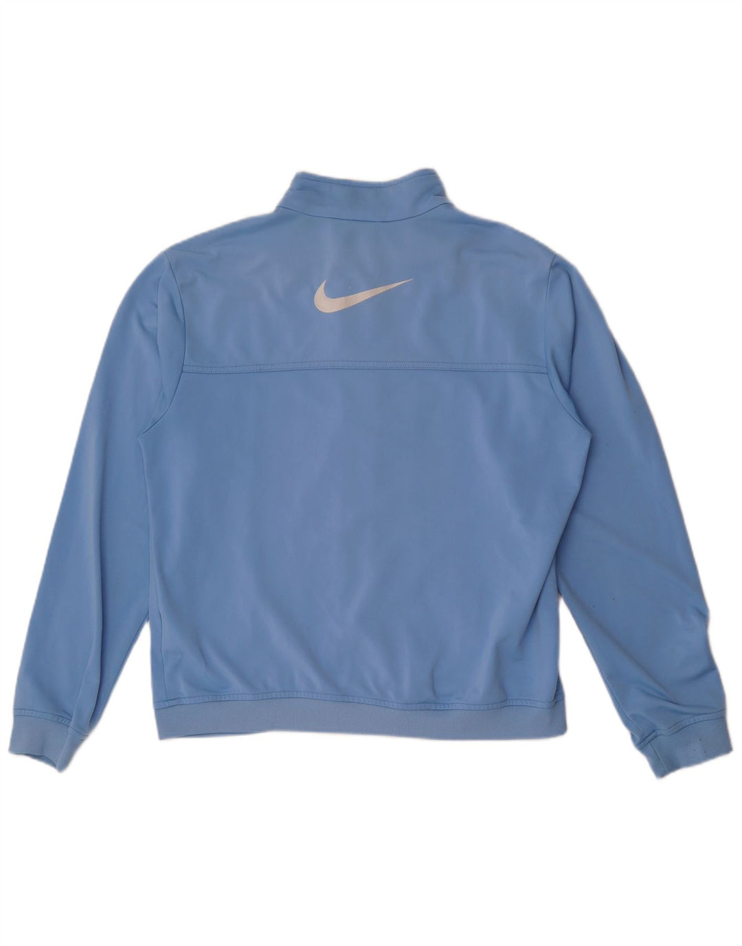 Nike Boys Graphic Tracksuit Top Jacket 13-14 Years XL Blue Polyester