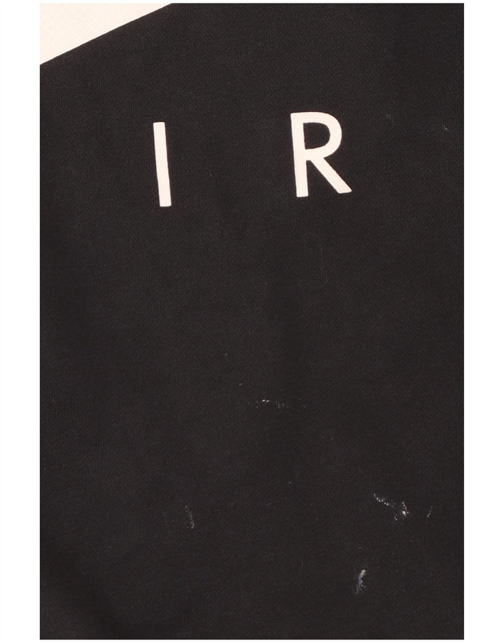 Nike Herre grafisk sweatshirt Jumper Medium Sort