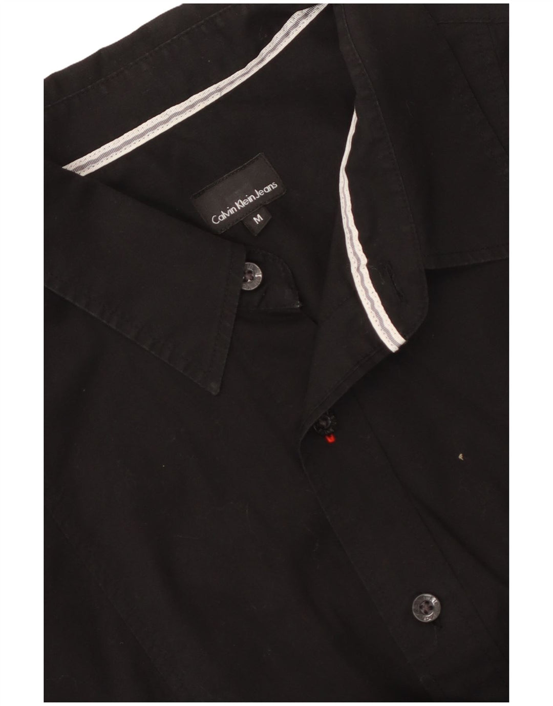 Calvin Klein Jeans Mens Shirt Medium Black