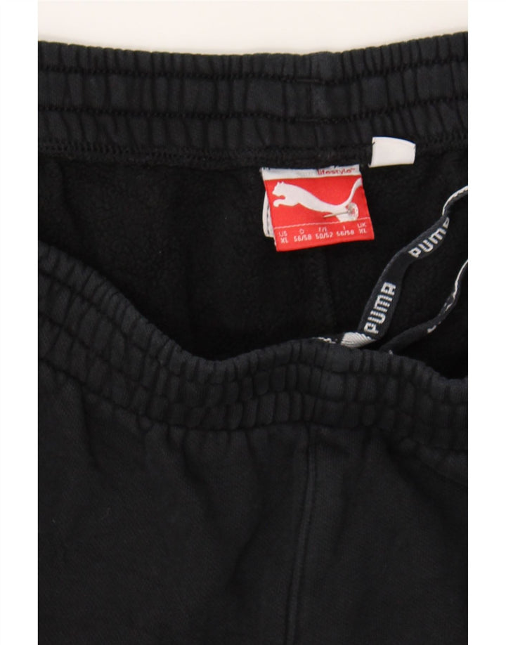 PUMA Mens Tracksuit Trousers XL  Black Cotton Vintage Puma and Second-Hand Puma from Messina Hembry 