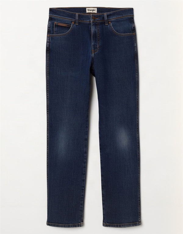 Wrangler Ανδρικό Texas Slim Jeans W32 L32 Blue Cotton