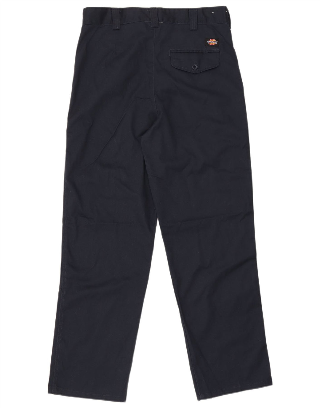 Dickies Mens Pegged Chino Trousers W32 L29 Navy Blue Polyester