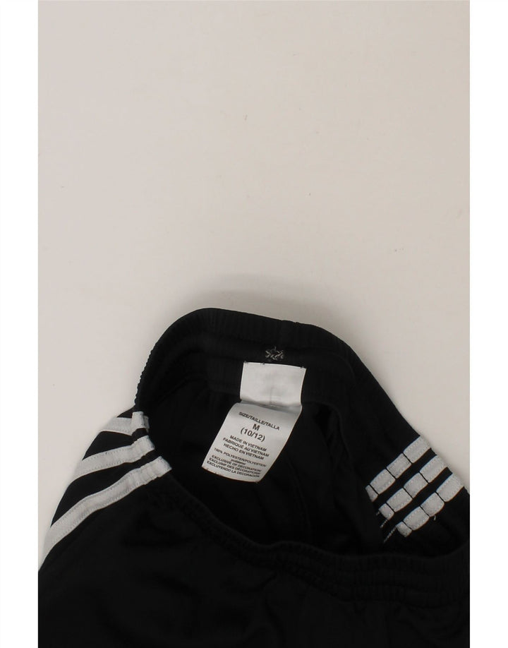 ADIDAS Boys Sport Shorts 11-12 Years  Black Polyester Vintage Adidas and Second-Hand Adidas from Messina Hembry 
