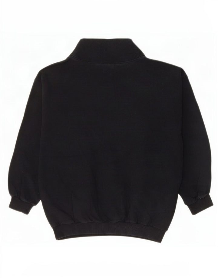 Maser M Felpa con grafica da donna Maglione US 8 Medium Black Colourblock