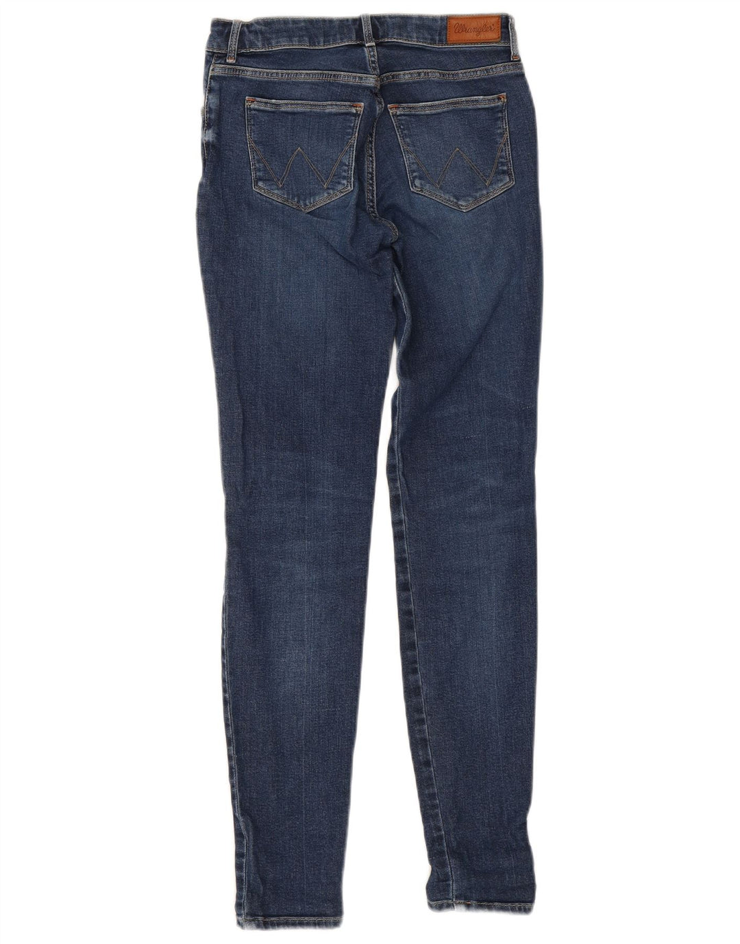 Wrangler Womens Skinny Jeans W24 L32 Blue