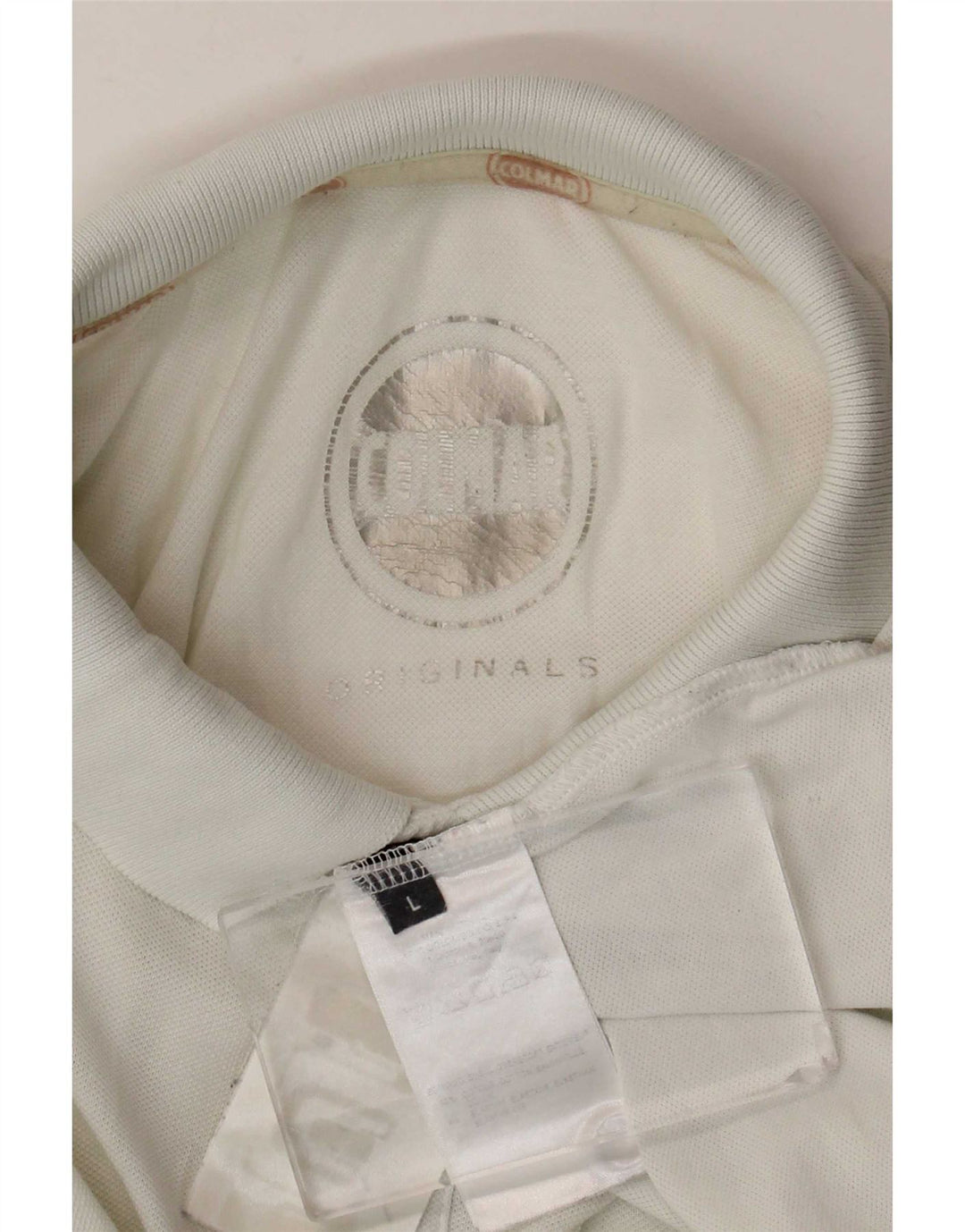 Camisa polo masculina Colmar grande branco elastano