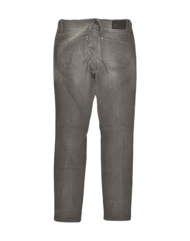 G-STAR Womens Skinny Jeans W25 L30  Grey Cotton | Vintage G-Star | Thrift | Second-Hand G-Star | Used Clothing | Messina Hembry 