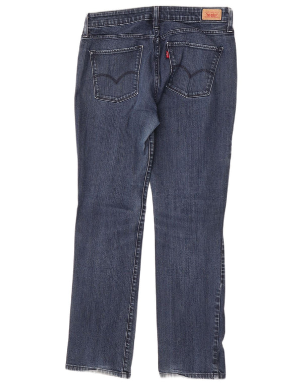 Женские прямые джинсы Levi's 552 со средней посадкой, США 6, средний размер W28 L28, синий хлопок