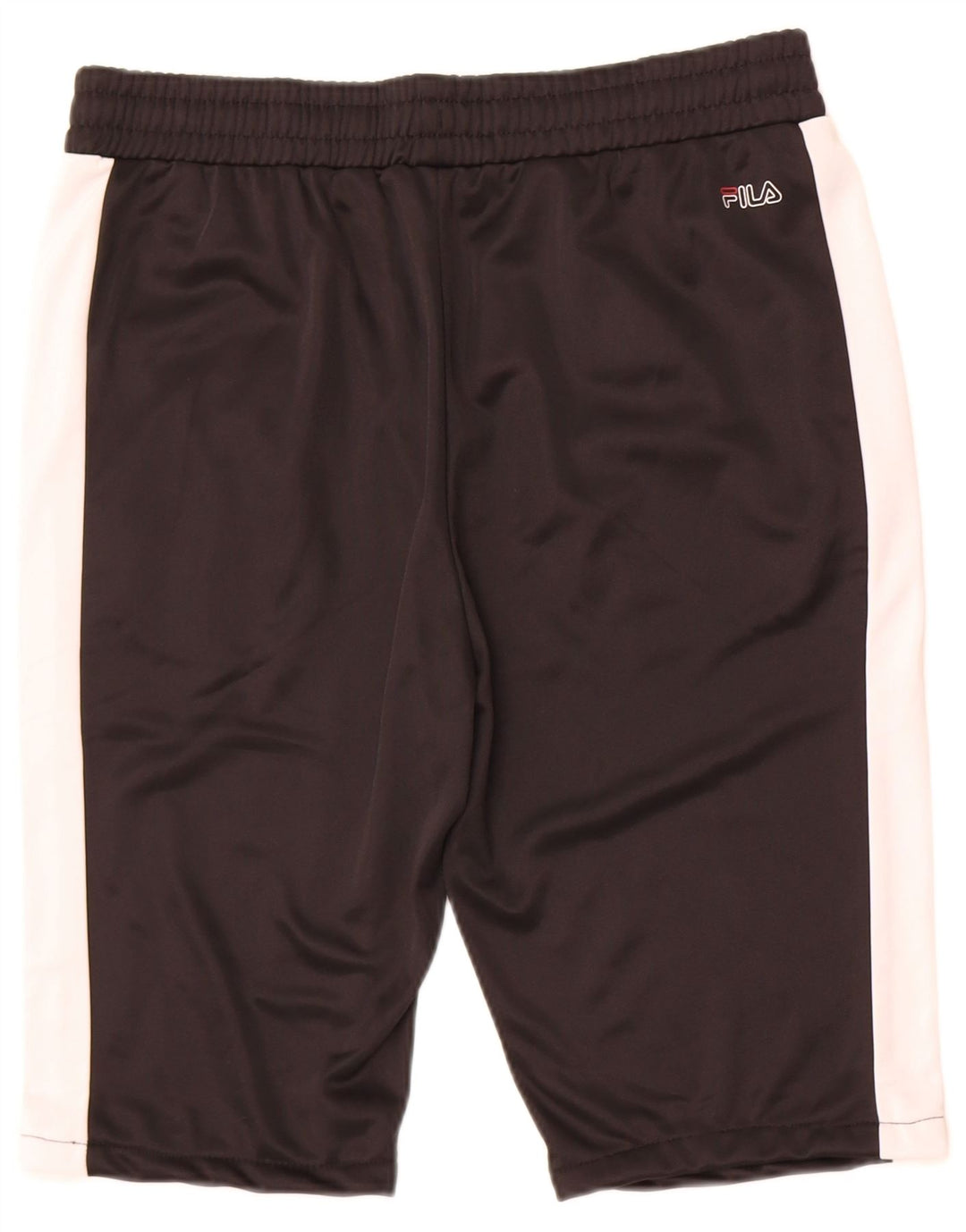 Fila Herren-Sportshorts, groß, schwarzes Farbblock-Polyester
