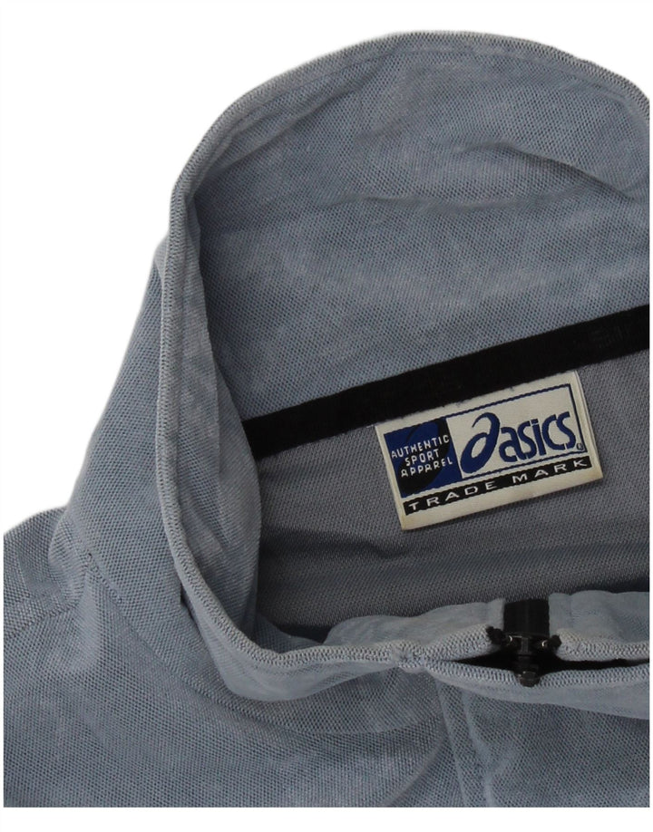 Asics - Chaqueta de chándal para mujer, talla 40, color azul medio