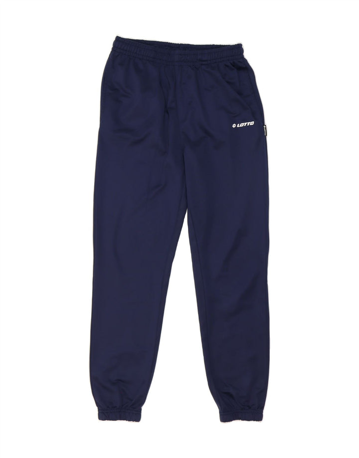 LOTTO Mens Tracksuit Trousers Joggers Medium  Navy Blue Vintage Lotto and Second-Hand Lotto from Messina Hembry 