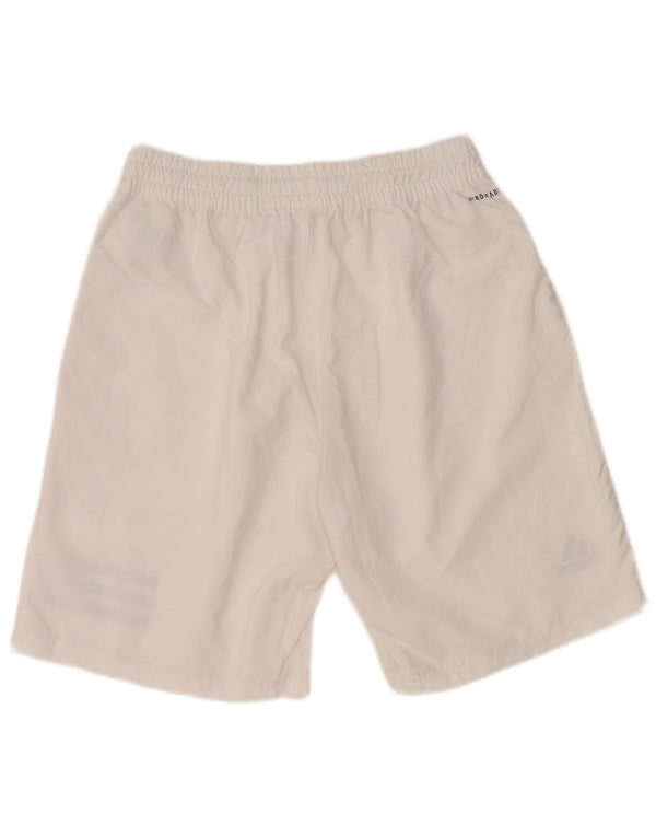 Adidas Mens Aeroready Sport Shorts Medium White Polyester