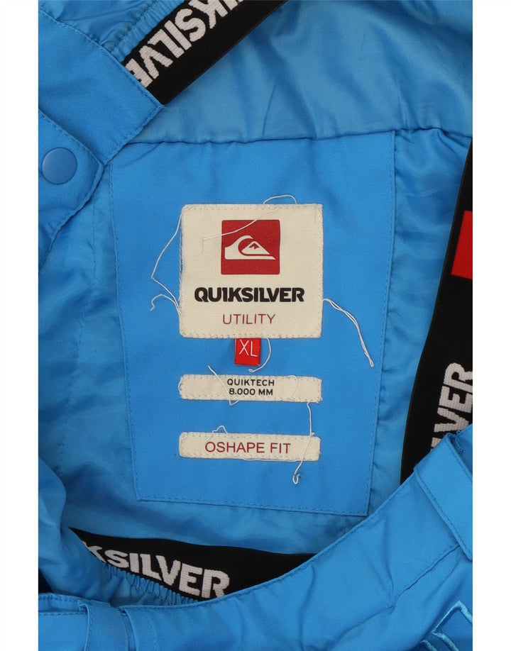 Quiksilver Mens Graphic Ski Trousers XL Blue Polyester