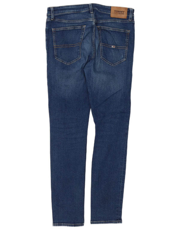 Tommy Hilfiger Mens Simon Skinny Jeans W32 L32 Blue Cotton