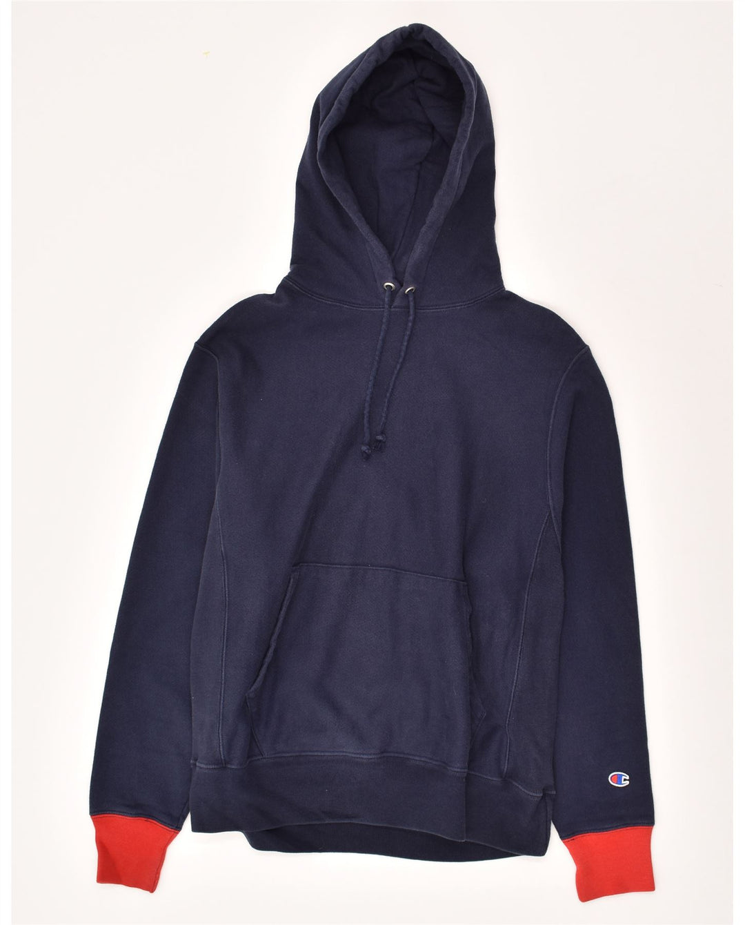 CHAMPION Mens Hoodie Jumper Medium Navy Blue Cotton Vintage Champion and Second-Hand Champion from Messina Hembry 