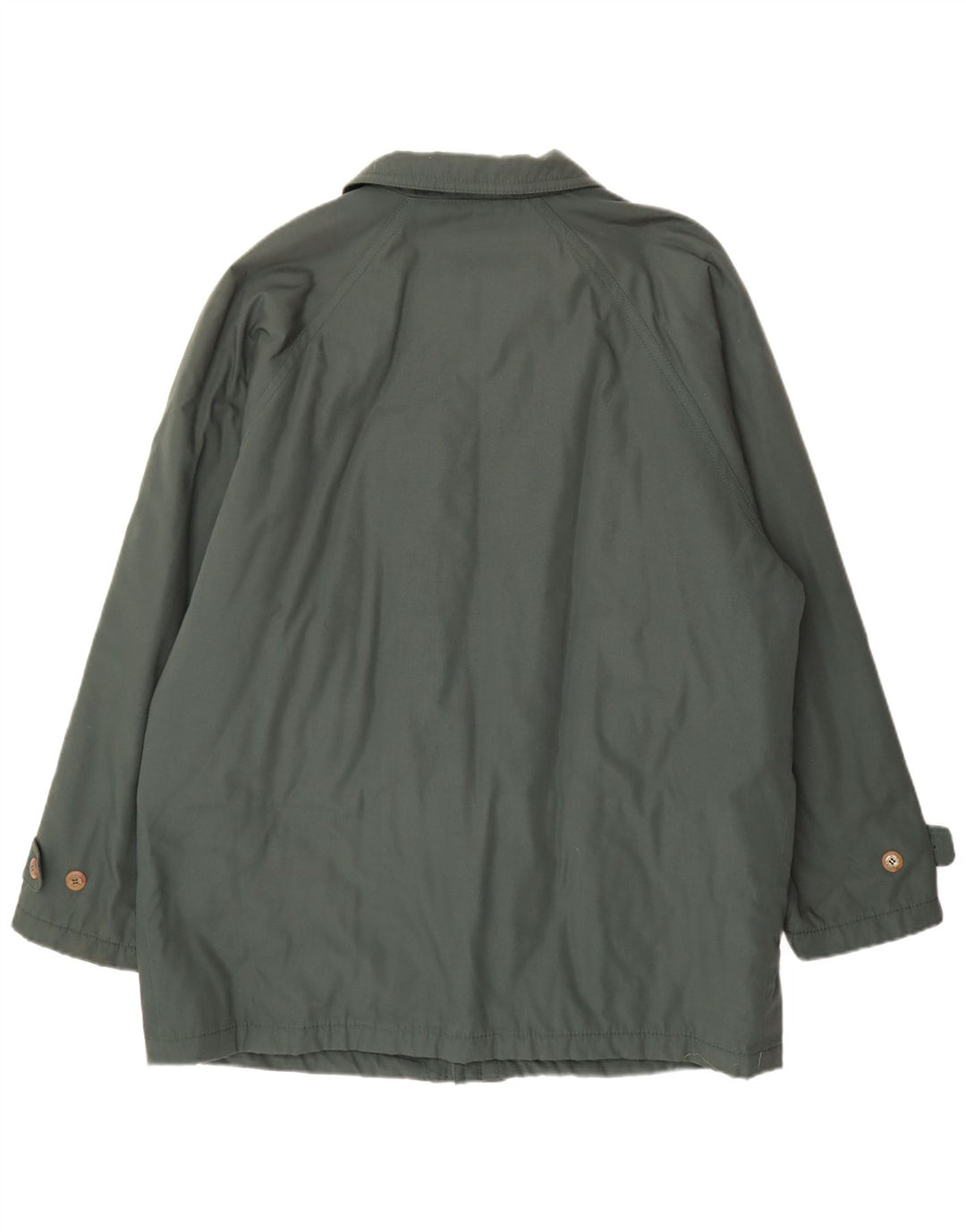 Bush Mens Utility Jacket UK 46 3XL Green Polyester