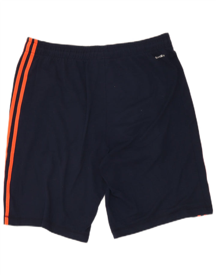 Adidas Herre Climalite Sportshorts Medium Navy Blue Polyester