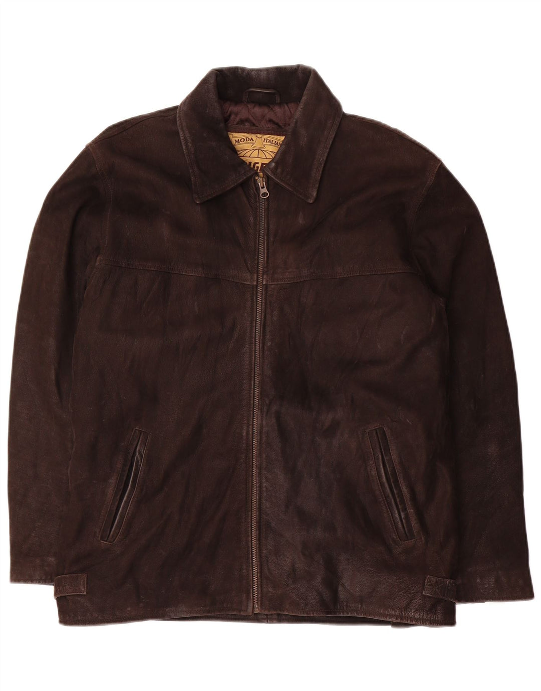 Vintage herre læderjakke UK 36 Small Brown