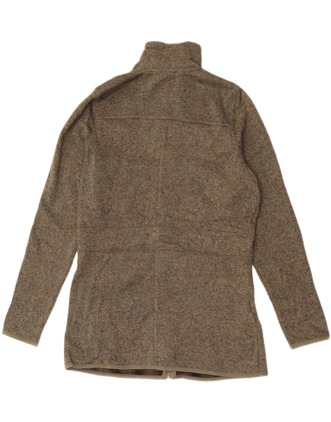 Eddie Bauer Dame træningsdragt Topjakke UK 14 Medium Khaki Flecked