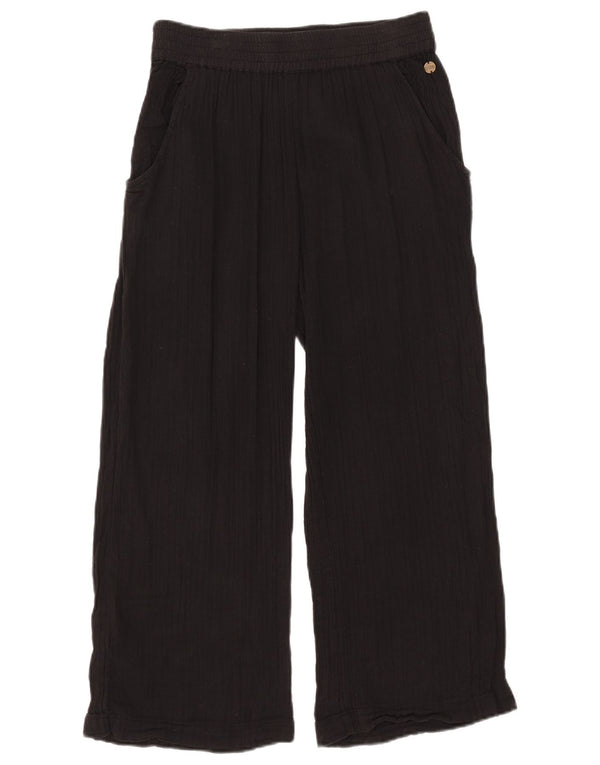 Pantaloni corti da donna a gamba larga Rip Curl medi W30 L24 cotone nero