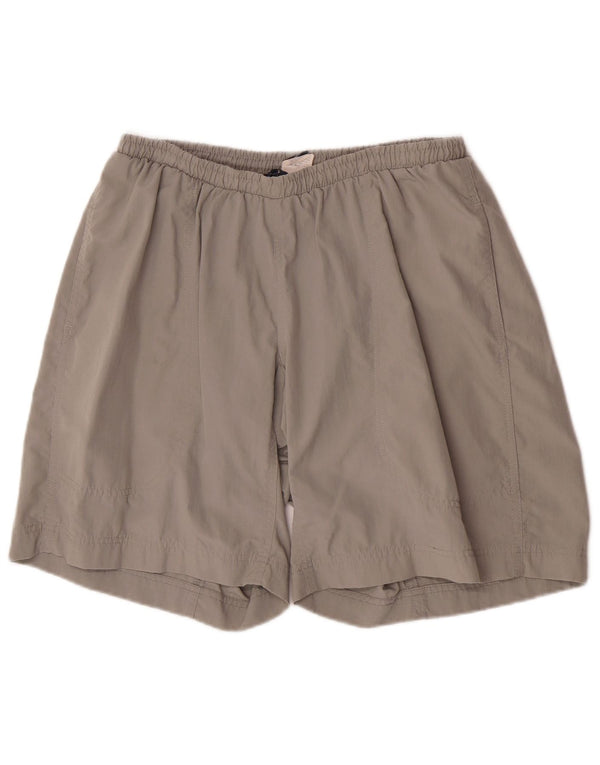 Pantaloncini sportivi da uomo Patagonia in nylon grigio medio