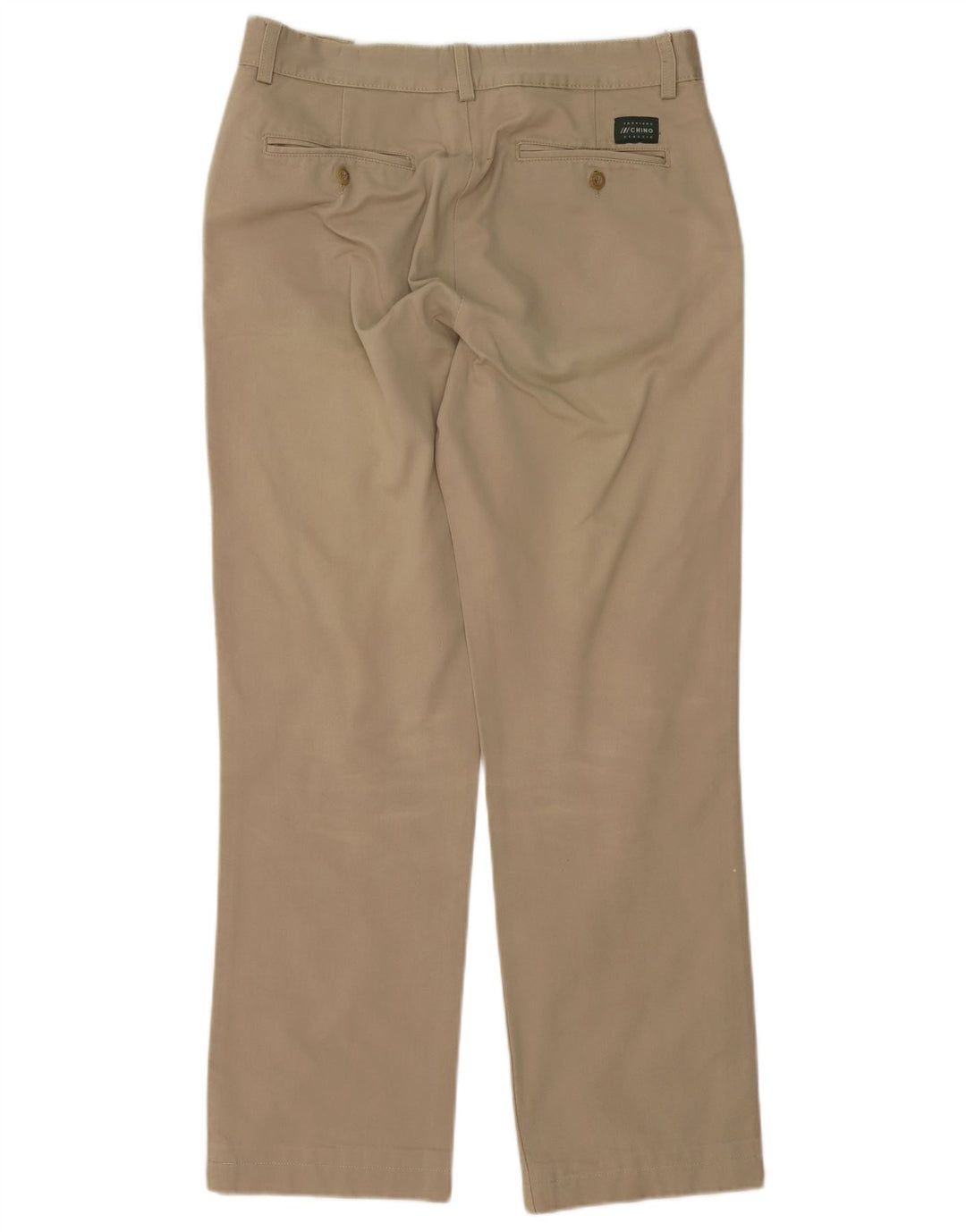CLASSIC Mens Chino Trousers IT 48 Medium W32 L31 Khaki Cotton