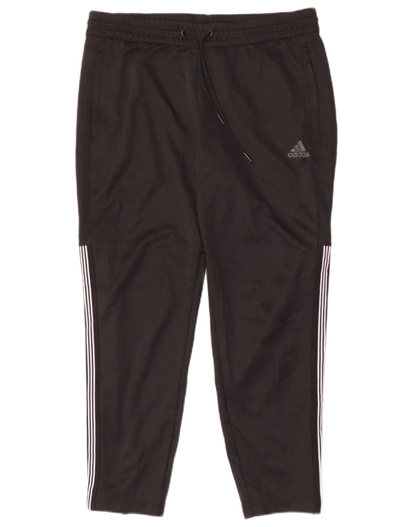 Adidas Pantalon de survêtement pour homme Noir moyen Polyester