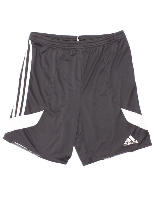 Adidas Jungen Climalite Sport Shorts 13–14 Jahre XL Schwarz Farbblock