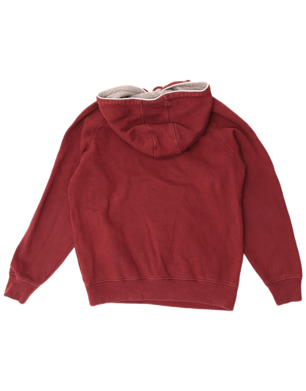 Ellesse Herren-Kapuzenpullover mit Grafik, mittlere kastanienbraune Baumwolle