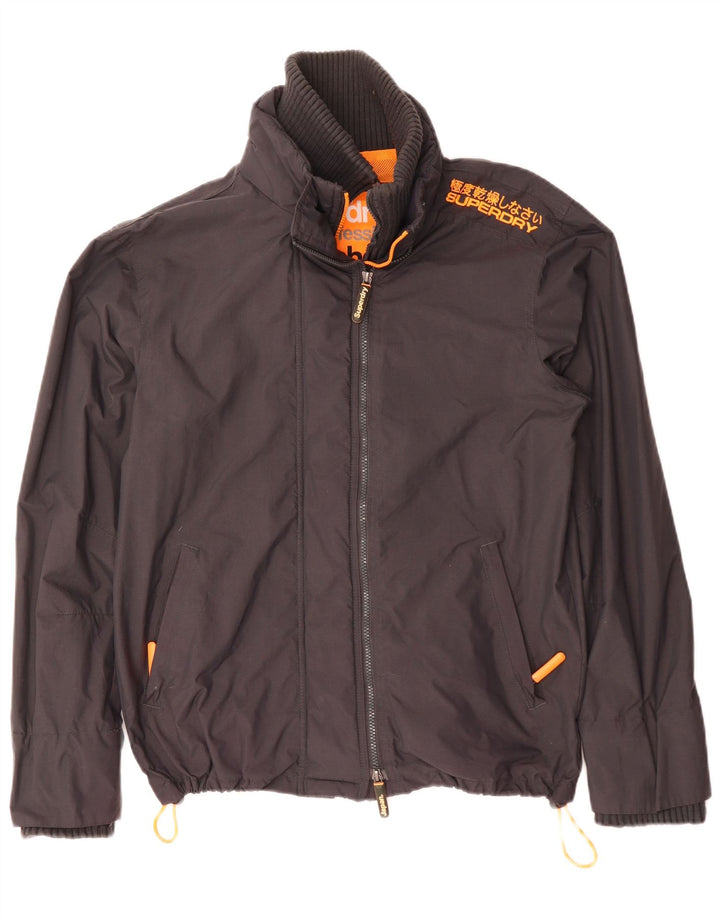 Giacca a vento da uomo Superdry The Windcheater UK 40 Large in poliestere grigio