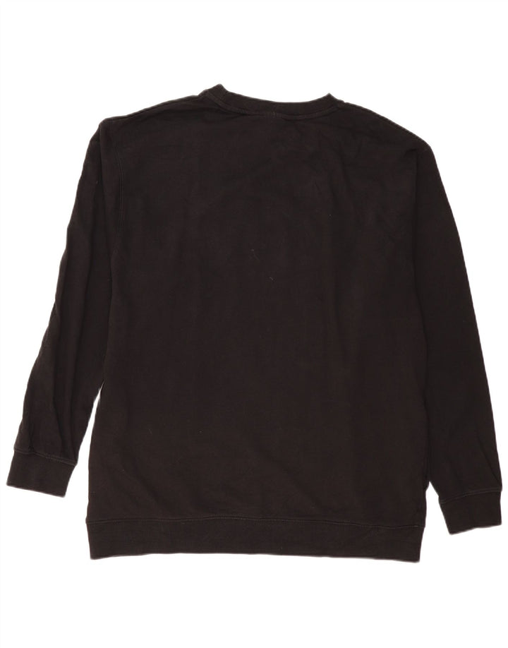 MOSSIMO Herre grafisk sweatshirt Jumper XL Sort bomuld