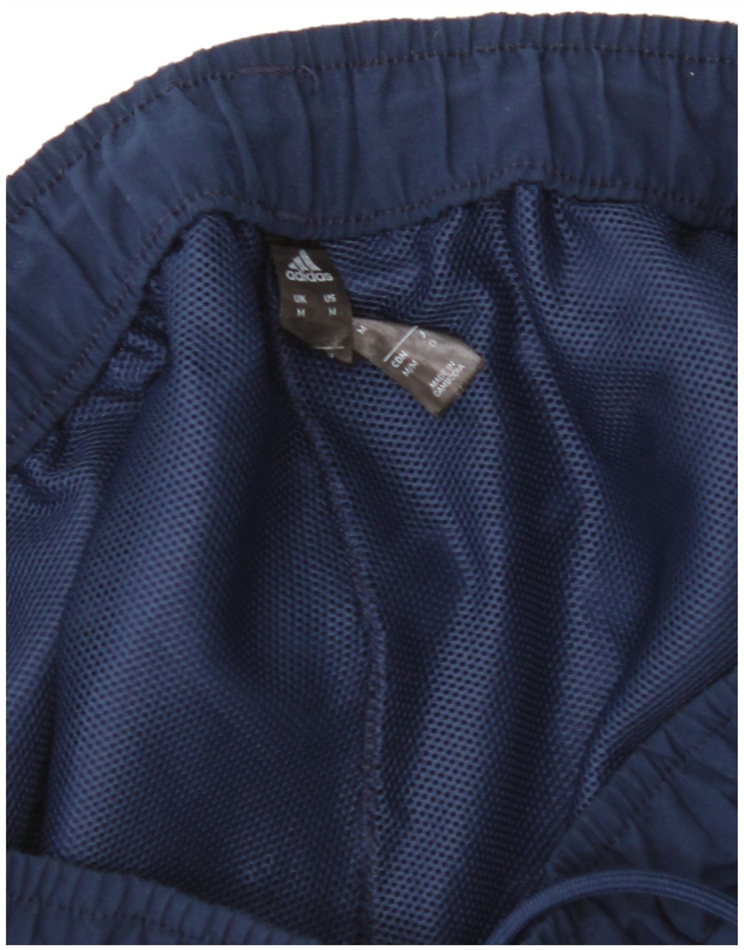 ADIDAS Mens Climalite Sport Shorts Medium  Navy Blue Polyester
