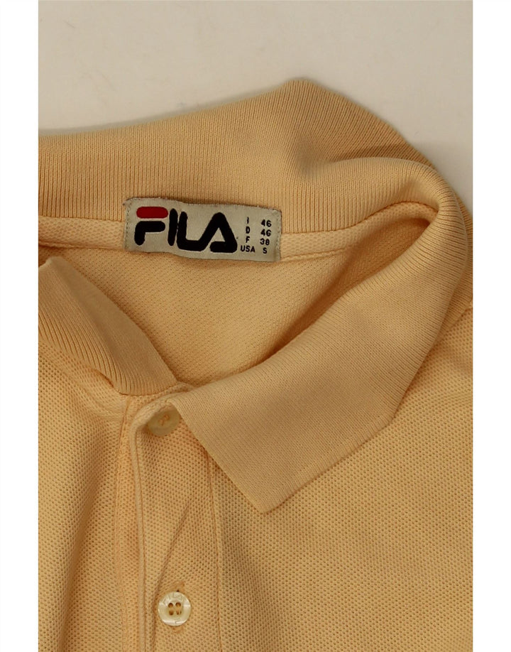 Fila Herre Polo Shirt IT 46 Lille Orange