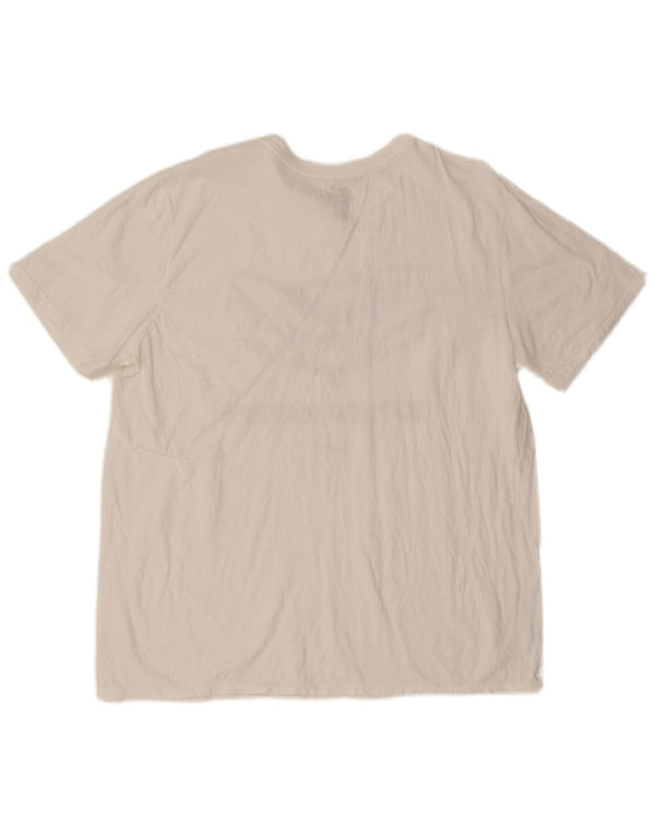 Nike Mens Butler Nation Graphic T-Shirt Top XL White