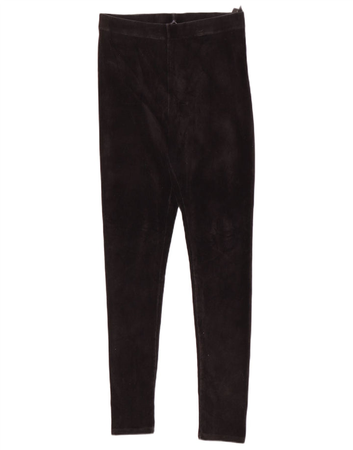 Leggings da donna Marks & Spencer UK 10 piccolo cotone nero