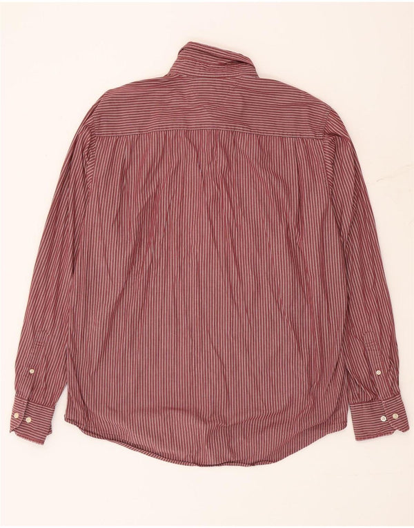Tommy Hilfiger Chemise sur mesure pour homme à grandes rayures rouges