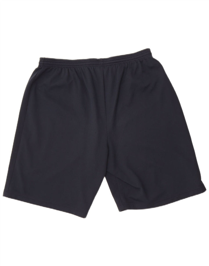 Champion Mens Sport Shorts 2XL Navy Blue Polyester