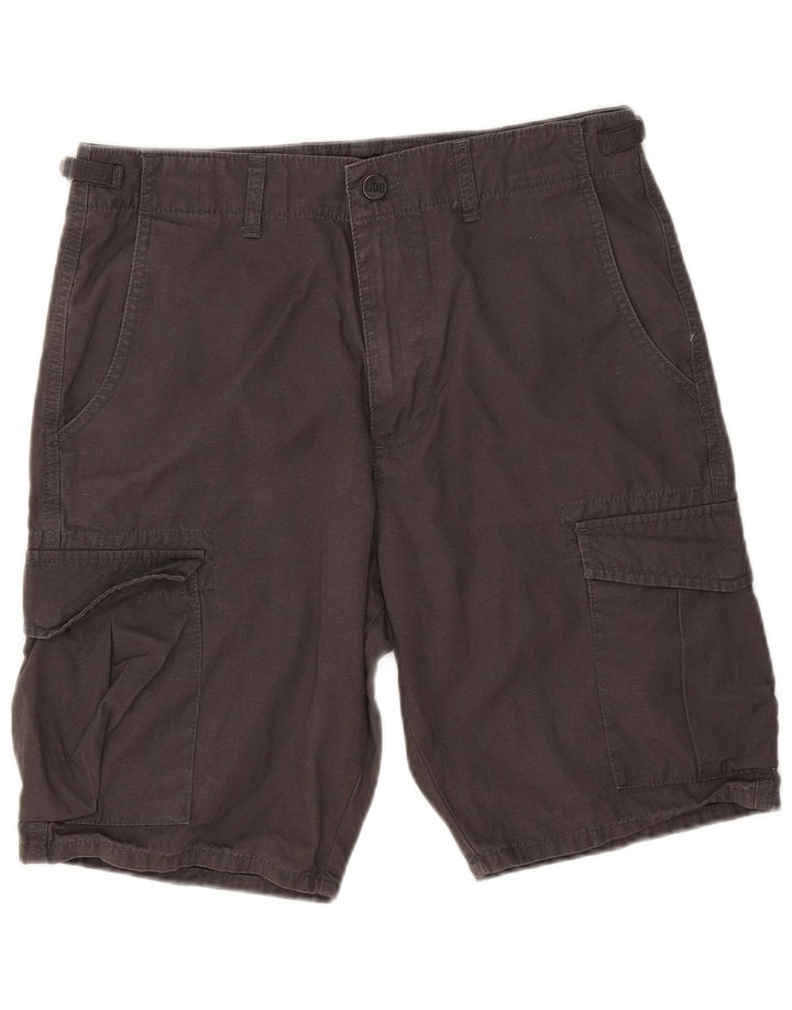 Lee Mens Cargo Shorts W32 Medium Grey Cotton