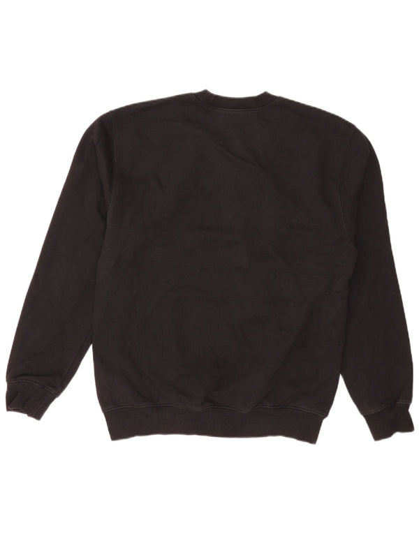 Carhartt Herre Grafisk Sweatshirt Jumper Lille sort bomuld